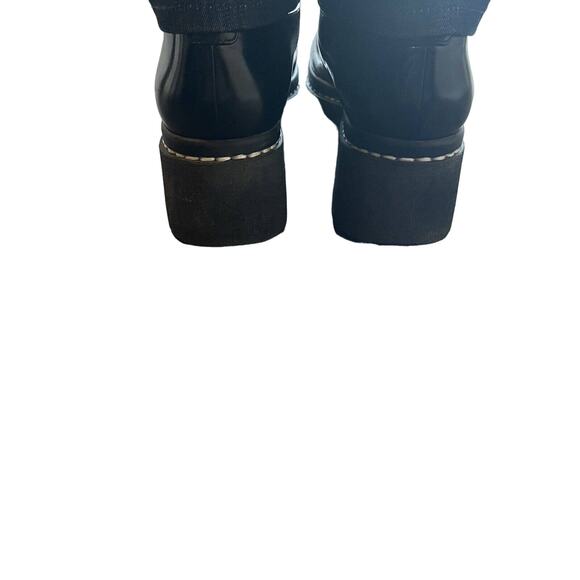 Opening Ceremony platform oxfords size 41 black with white stitching - Picture 3 of 9